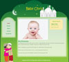 Eid baby website template design