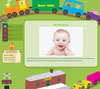 Train, Railway baby website template design