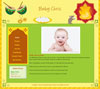 Ganesh Chaturthi Ganpati baby website template design