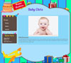 Birthday 2 baby website template design