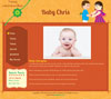 Rakshabandhan Rakhi baby website template design